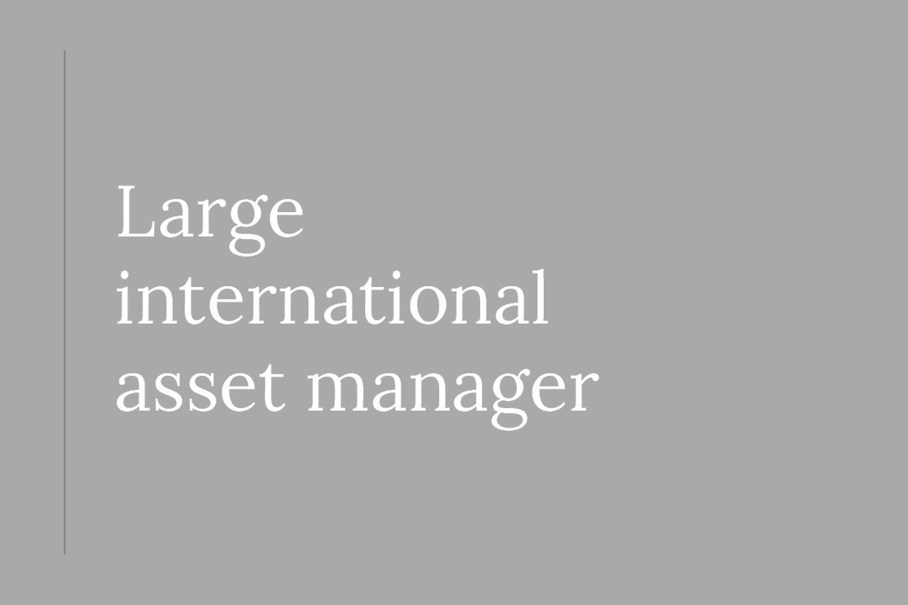 Investment Services Cases6