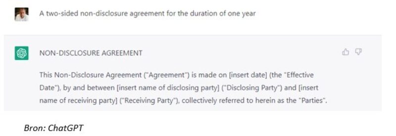 Chat GPT two sided non disclosure agreement