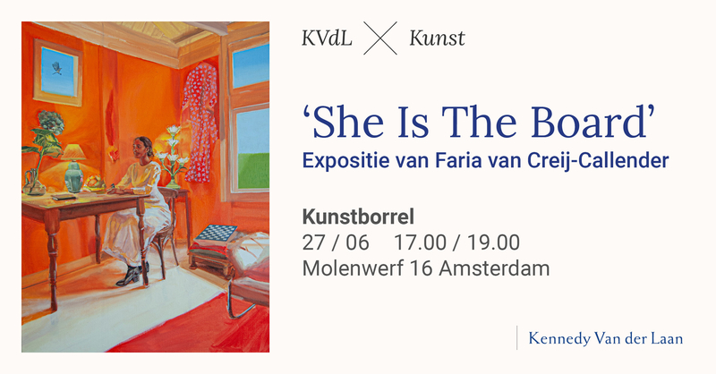 SEO afbeelding Kunstborrel She is the board